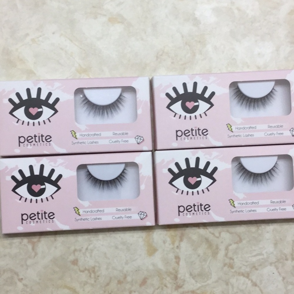 New in box/ sealed Petite Cosmetics eyelashes